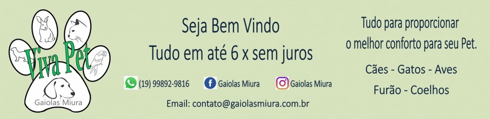 VivaPet - Gaiolas Miura